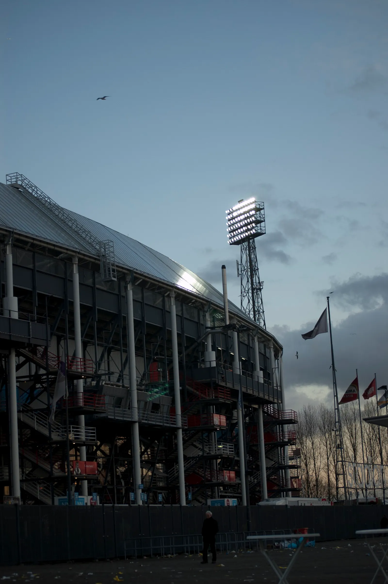 Stadion Feijenoord, De Kuip, in Rotterdam (archiefbeeld)