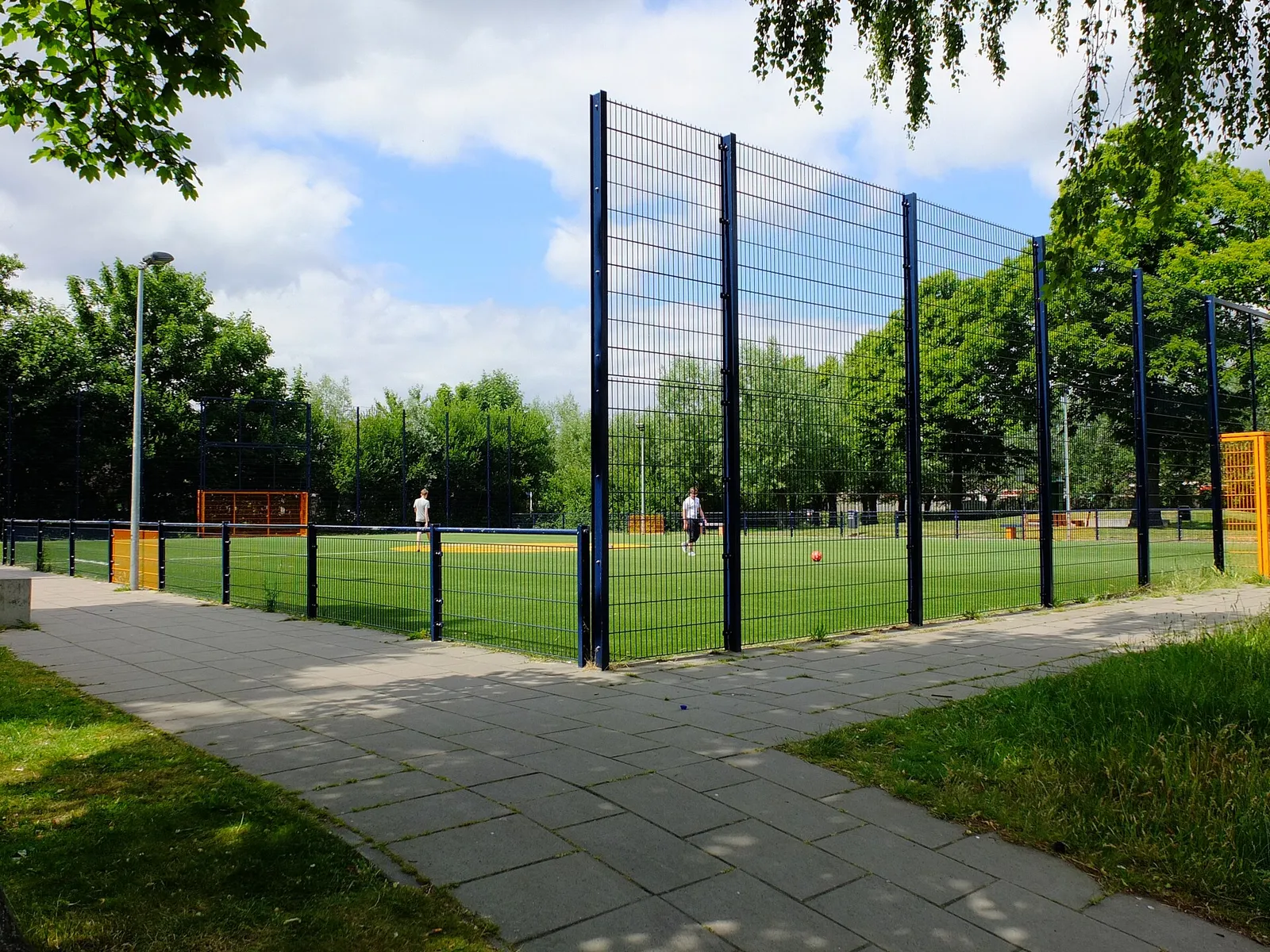 Een Nederlands voetbalveld (archiefbeeld, ter illustratie)