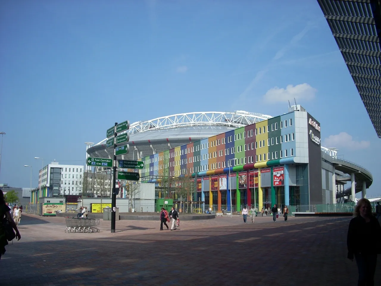 De Johan Cruijff Arena, het stadion van Ajax