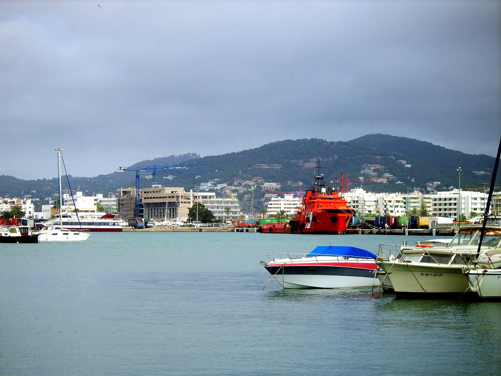De haven van Ibiza-stad (archiefbeeld)